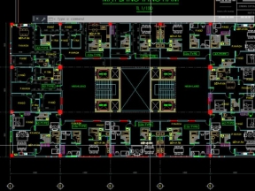 File autocad luận văn tốt nghiệp tòa nhà chung cư 13 tầng + hầm