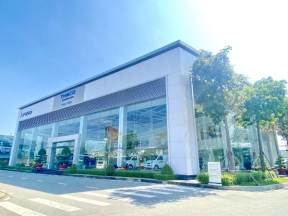 File AutoCad Mặt bằng Showroom TM THACO Thủ Đức 122x78m