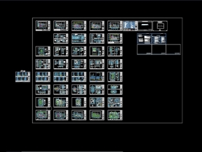 File autocad mẫu kiến trúc mẫu biệt thự 3 tầng 17.6x11.1m