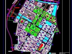 File autocad thiết kế bản đồ quy hoạch trung tâm hành chính thị xã Dĩ An tỉnh Bình Dương