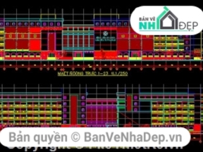 File autocad thiết kế bệnh viện Nguyễn Tri Phương