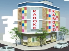 File autocad thiết kế cửa hàng quán karaoke 4 tầng kích thước 5x11.5m kèm ảnh phối cảnh Su