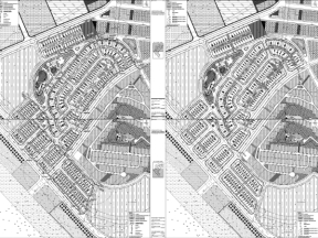 File Autocad thiết kế hạ tầng kỹ thuật bộ môn thiết kế cấp nước khu dân cư