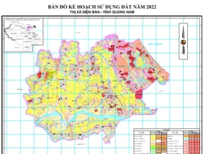 File bản đồ kế hoạch sử dụng đất huyện điện bàn, quảng nam