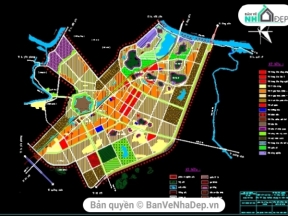 File bản đồ quy hoạch chung tỉnh Bắc Ninh đến 2020