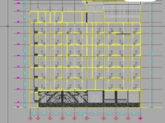 File bản vẽ nhà dân dụng | nhà công nghiệp 8 tầng làm đồ án luận văn