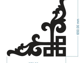 File bản vẽ thiết kế cnc hoa góc mới nhất