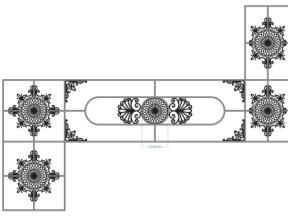 File bản vẽ thiết kế cnc mái kính mái kính 2d