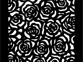 File bản vẽ thiết kế cnc vách ngăn hoa hồng đẹp nhất