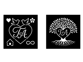 File cad 2 thiết kế hoa văn trang trí