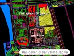 File cad bản đồ quy hoach chi tiết quận Sơn Trà Đà Nẵng
