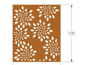 File cad cnc vách hoa đẹp