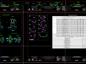 File cad file cad trụ thân cột dạng bát giác – cầu dầm super t