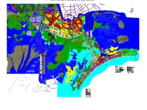 File cad quy hoạch chung thành phố móng cái - quảng ninh