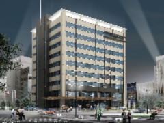 File cad thiết kế chung cư | văn phòng 9 tầng kích thước 24.6x30.6m