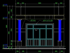 File cad thiết kế nhà cấp 4 rộng 6m bản vẽ kiến trúc thi công miến phí
