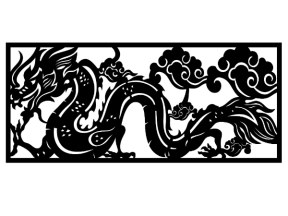 File cắt cnc thiết kế rồng mới