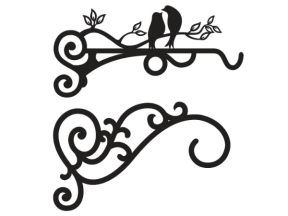 File cnc 2 thiết kế hoa góc