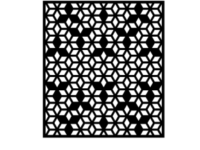 File cnc 4 kích thước cửa sắt cổng 2 cánh hoa văn