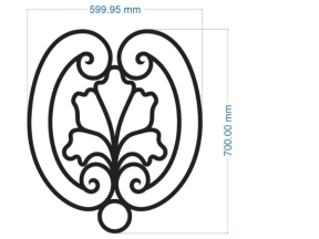 File cnc đầy đủ hoa văn lan can
