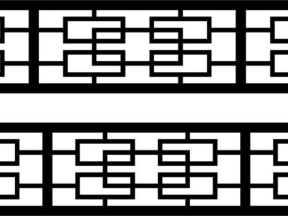 File cnc diềm mái bản vẽ dxf đẹp