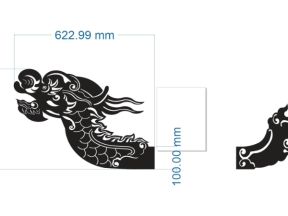 File cnc mẫu rồng mẫu dxf mới