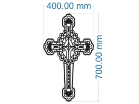File cnc thiết kế công giáo đẹp