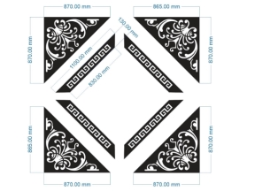 File cnc thiết kế hoa văn cổng đẹp dxf