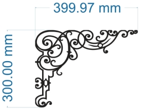 File cnc thiết kế ke góc mái kính đẹp nhất