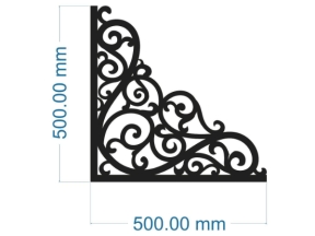 File cnc thiết kế ke góc mới nhất dxf