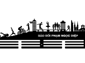 File cnc thiết kế treo huân chương dxf