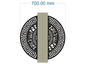 File cnc thiết kế trống đồng phi 700