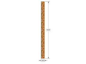 File cnc thiết kế vách cổng bản vẽ mới dxf