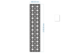File cnc thiết kế vách ngăn đơn giản dxf