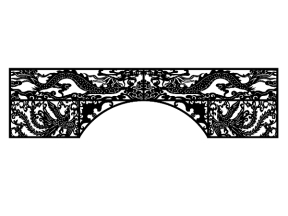 File cnc thiết kế vòm cổng rồng phượng