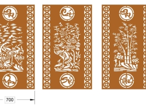 File cnc tùng cúc trúc mai đại cát đại lợi dxf