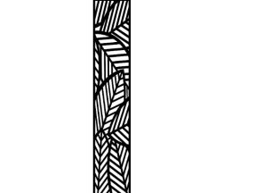 File cnc vách lá dxf