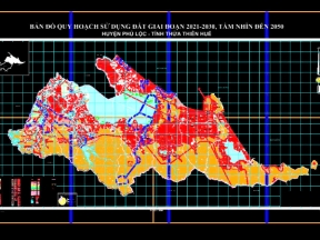File dgn bản đồ sử dụng đất huyện phú lộc, thừa thiên huế