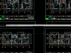 File dwg nhà ở phố 4 tầng diện tích thiết kế 7x20m