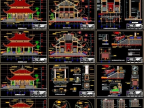 File file cad đền thờ liệt sỹ