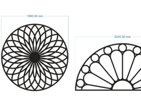 File mẫu cnc hoa văn mái kính mẫu đẹp