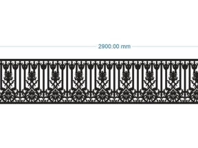 File mẫu lan can dxf cnc