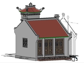 File revit đình
