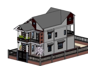 File revit nhà ở 2 tầng kích thước thiết kế 7x17m
