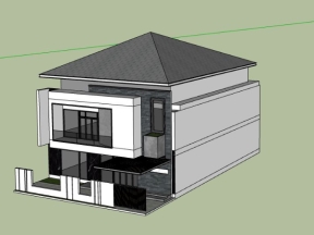 File su biệt thự 2 tầng 15x20m