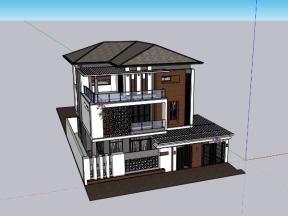 File su biệt thự 3 tầng 11x11m