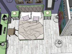 File su đẹp nhất 3dsu thiết kế phòng ngủ