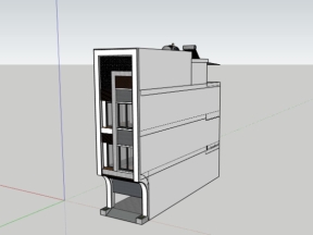 File su nhà phố 4 tầng 4.5x16m