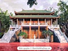 File su thiết kế chùa Tĩnh Lự, Bắc Ninh