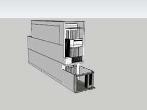 File su việt nam nhà ở 3 tầng 4x22.1m